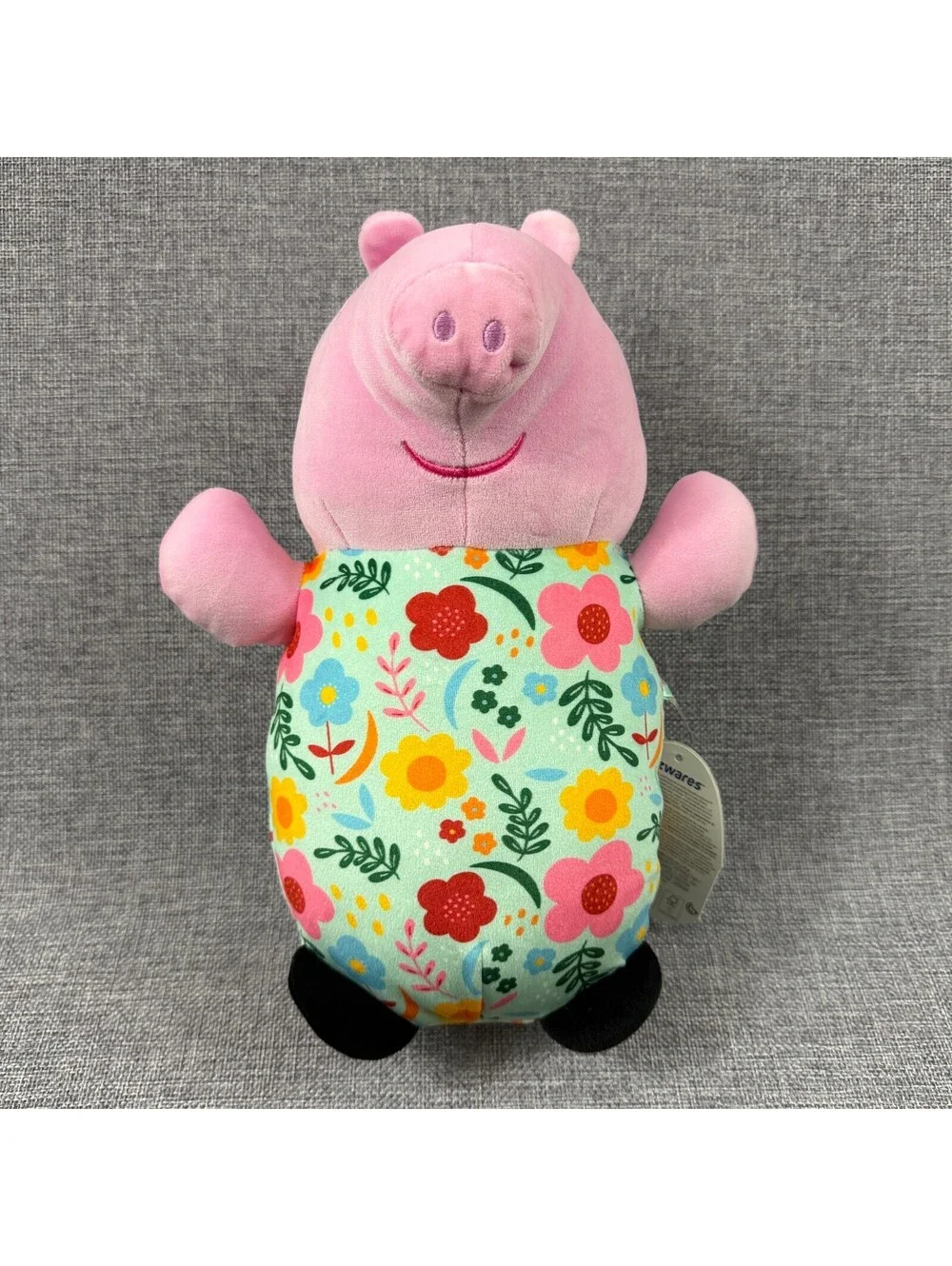 **NWT** Squishmallow Hug Mees Peppa Pig Floral Dress 11